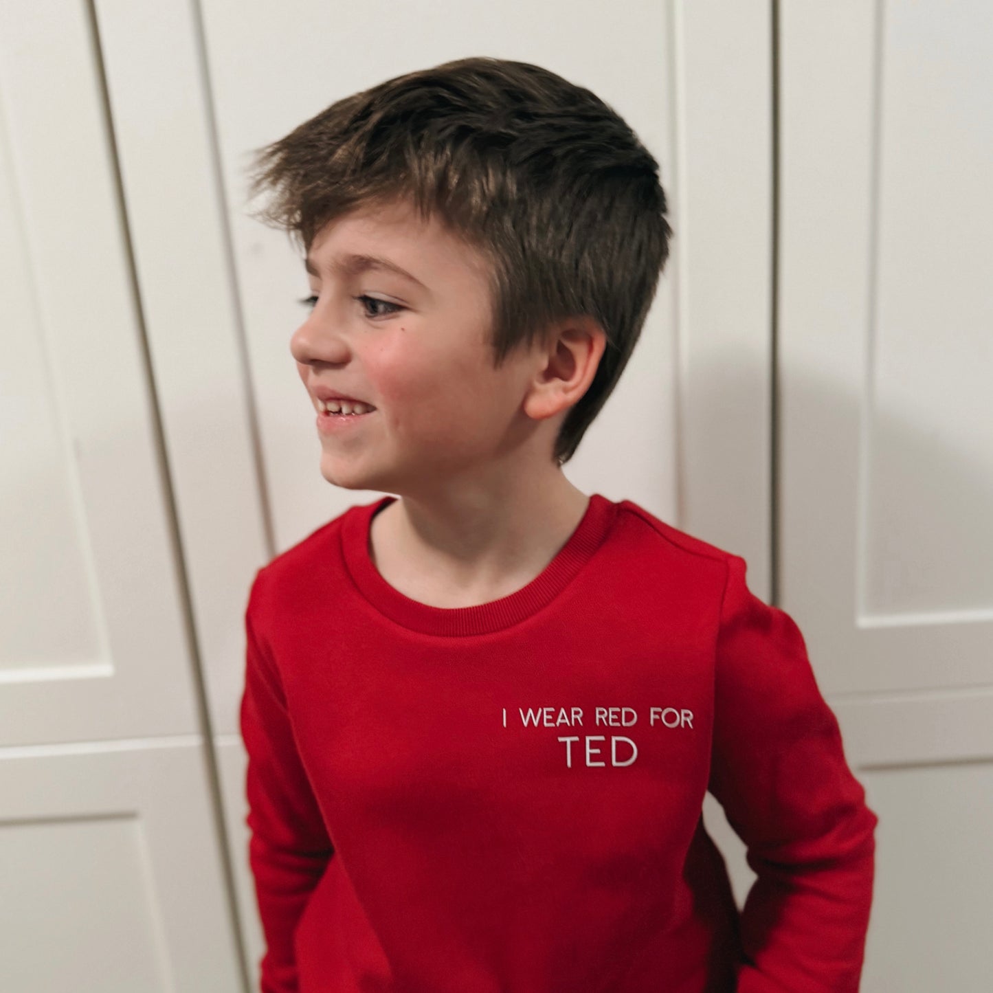 I Wear Red for Ted - TODDLER CREW