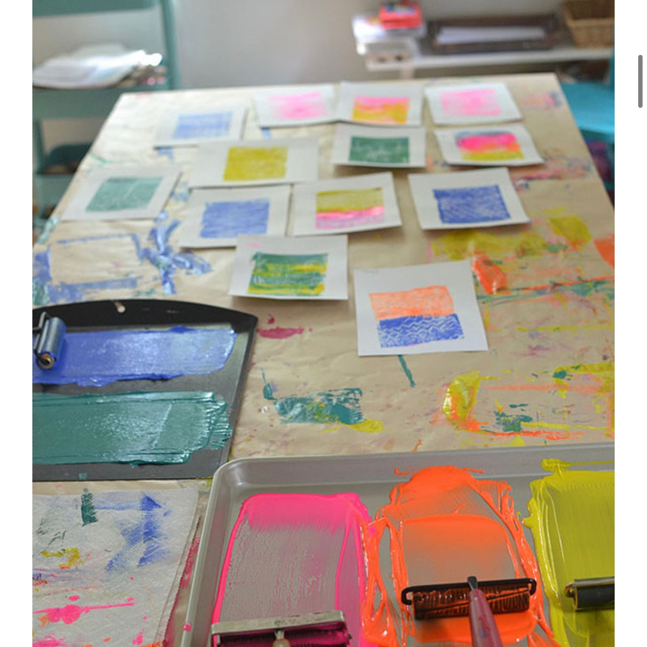 Roll 'n' Print Foam Workshop (Ages 5-12) Monday, August 4th 2-4pm