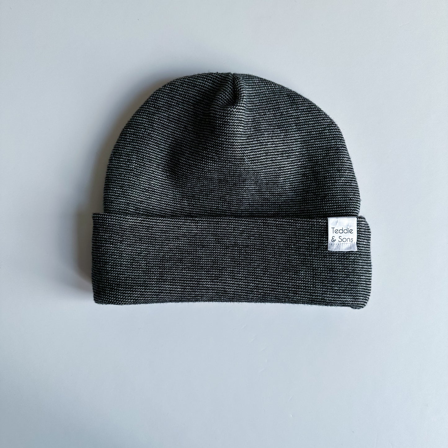 Charcoal Classic Knit Beanie