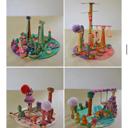 Imaginary Playground Workshop (Ages 4-10) Monday, Aug 4th 10am-12pm