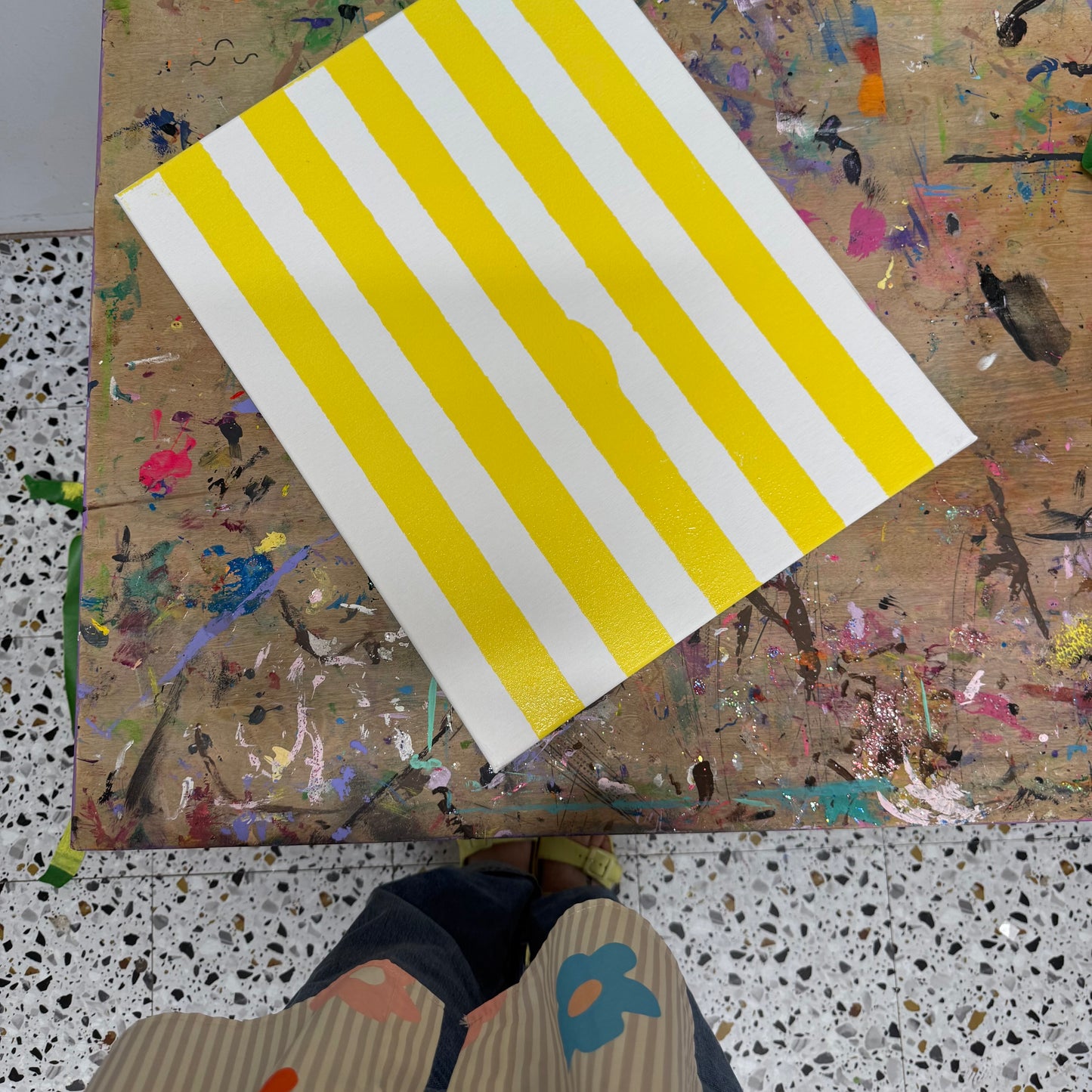 Fruit on Stripes Workshop (Ages 6-9) Thurs July 9th 10am-12pm