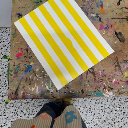 Fruit on Stripes Workshop (Ages 6-9) Thurs July 9th 10am-12pm