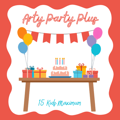 KIDS ARTY PARTY PLUS