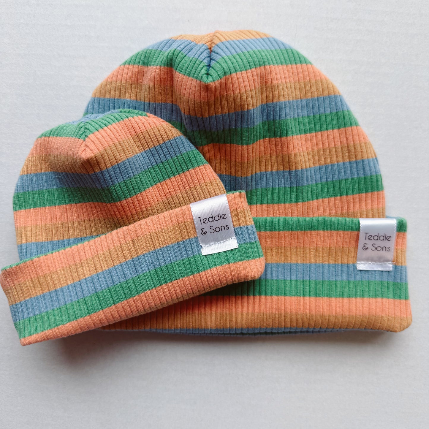 Pastel Ribbed Beanie