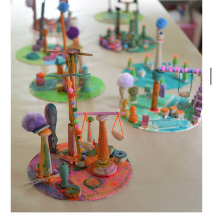 Imaginary Playground Workshop (Ages 4-10) Monday, Aug 4th 10am-12pm