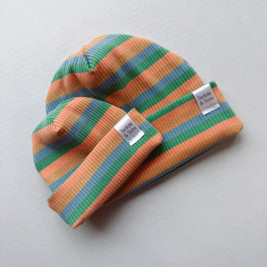 Pastel Ribbed Beanie