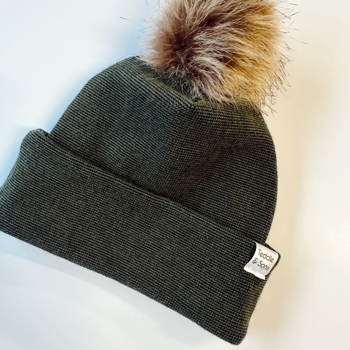 Pine Classic Knit Pom Beanie